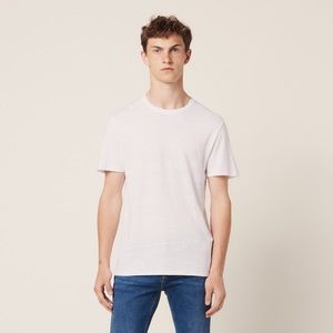 Sandro white clash T-shirt